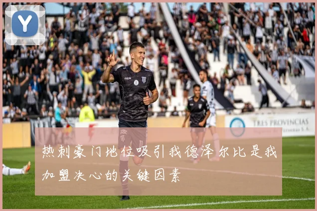 热刺豪门地位吸引我德泽尔比是我加盟决心的关键因素