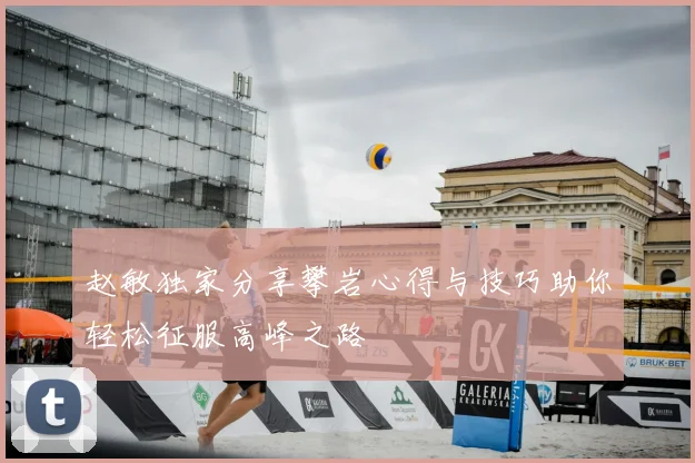 赵敏独家分享攀岩心得与技巧助你轻松征服高峰之路